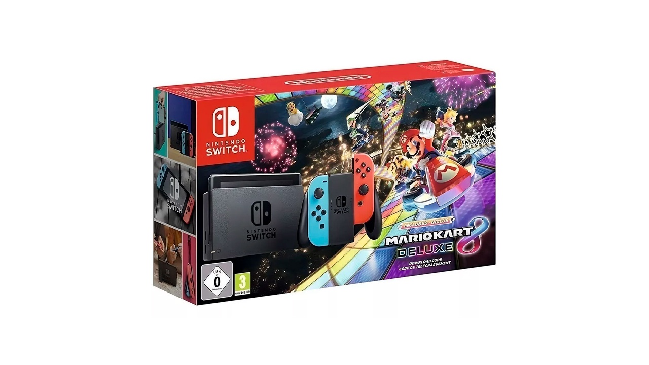 Nintendo Switch - Edição Mario Kart 8 Deluxe